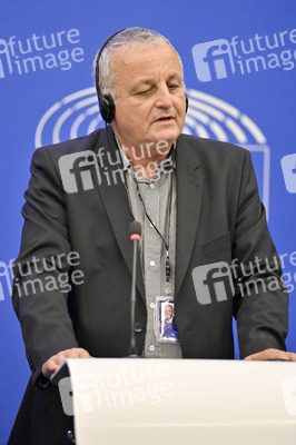 Pressekonferenz zur Bedrohung durch ISIS im EZ-Parlament in Straßburg