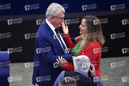 Rede von Ursula von der Leyen zu Lage der EU im EU-Parlament in Straßburg