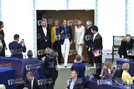 Rede von Ursula von der Leyen zu Lage der EU im EU-Parlament in Straßburg