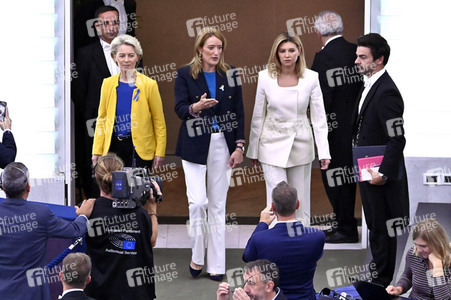 Rede von Ursula von der Leyen zu Lage der EU im EU-Parlament in Straßburg