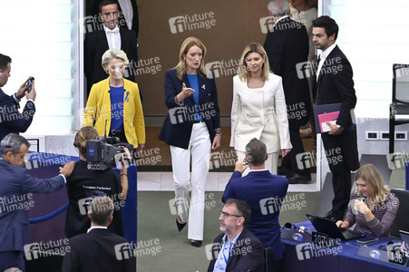 Rede von Ursula von der Leyen zu Lage der EU im EU-Parlament in Straßburg
