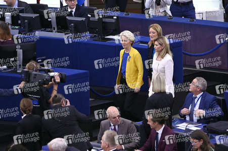 Rede von Ursula von der Leyen zu Lage der EU im EU-Parlament in Straßburg