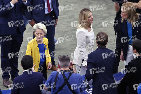 Rede von Ursula von der Leyen zu Lage der EU im EU-Parlament in Straßburg
