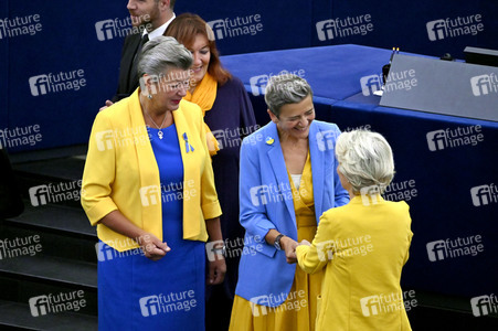 Rede von Ursula von der Leyen zu Lage der EU im EU-Parlament in Straßburg