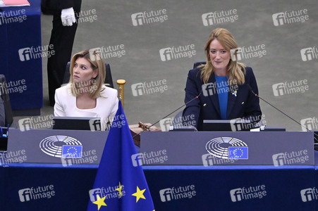 Rede von Ursula von der Leyen zu Lage der EU im EU-Parlament in Straßburg