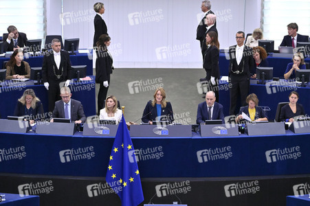 Rede von Ursula von der Leyen zu Lage der EU im EU-Parlament in Straßburg