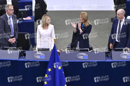 Rede von Ursula von der Leyen zu Lage der EU im EU-Parlament in Straßburg