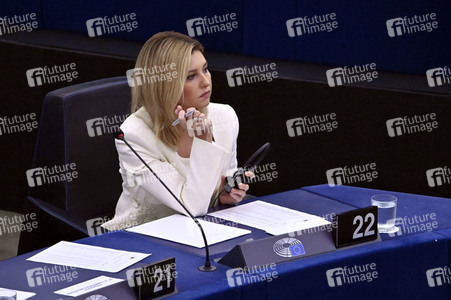 Rede von Ursula von der Leyen zu Lage der EU im EU-Parlament in Straßburg