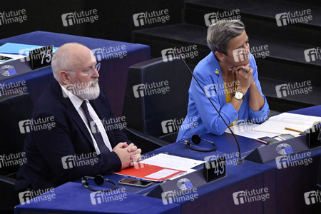 Rede von Ursula von der Leyen zu Lage der EU im EU-Parlament in Straßburg
