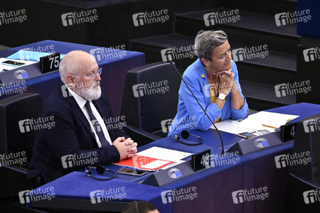 Rede von Ursula von der Leyen zu Lage der EU im EU-Parlament in Straßburg