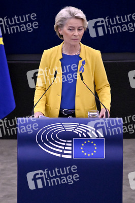 Rede von Ursula von der Leyen zu Lage der EU im EU-Parlament in Straßburg