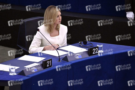 Rede von Ursula von der Leyen zu Lage der EU im EU-Parlament in Straßburg