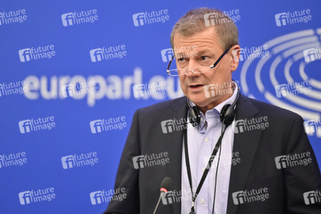 Pressekonferenz zu Überarbeitung der Erneuerbare-Energien-Richtlinie im EU-Parlament in Straßburg
