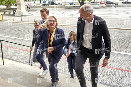 Pressetermin mit Svenja Schulze und Belit Onay in Hannover