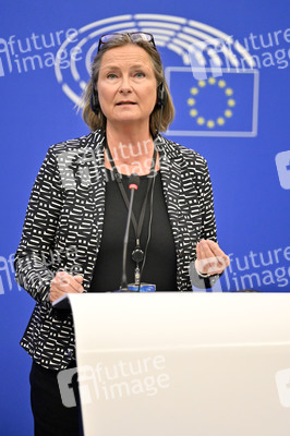 Pressekonferenz zum Verhalten Ungarns im EU-Parlament in Straßburg