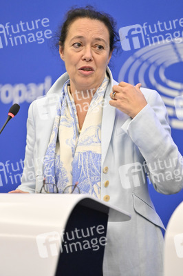 Pressekonferenz zum Verhalten Ungarns im EU-Parlament in Straßburg