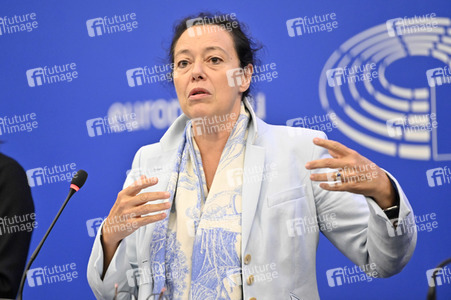 Pressekonferenz zum Verhalten Ungarns im EU-Parlament in Straßburg