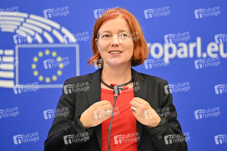 Pressekonferenz zum Verhalten Ungarns im EU-Parlament in Straßburg