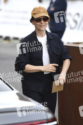 Ankunft von Juliette Binoche auf dem San Sebastian International Film Festival 2022