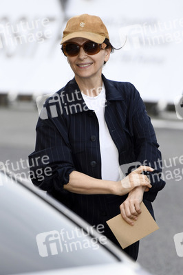 Ankunft von Juliette Binoche auf dem San Sebastian International Film Festival 2022