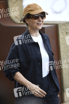 Ankunft von Juliette Binoche auf dem San Sebastian International Film Festival 2022