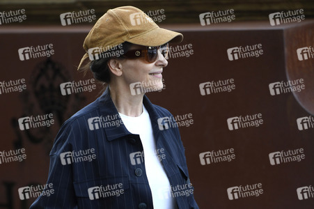 Ankunft von Juliette Binoche auf dem San Sebastian International Film Festival 2022