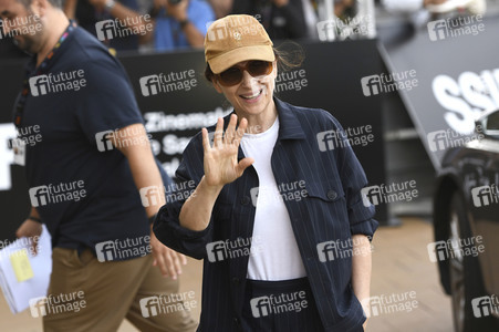 Ankunft von Juliette Binoche auf dem San Sebastian International Film Festival 2022
