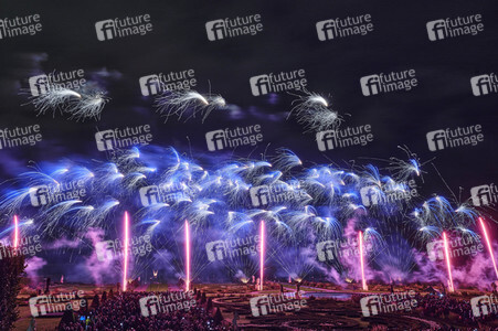 Feuerwerkswettbewerb in Hannover