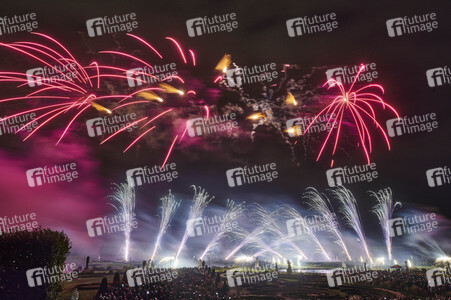 Feuerwerkswettbewerb in Hannover