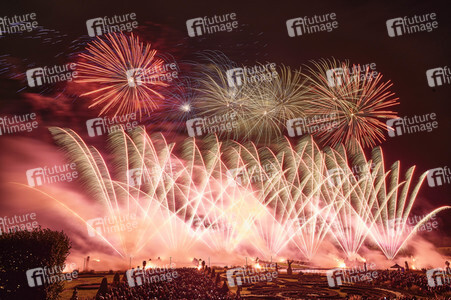 Feuerwerkswettbewerb in Hannover