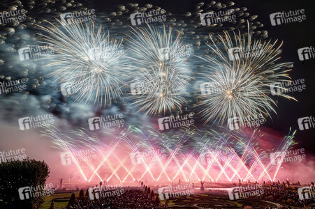 Feuerwerkswettbewerb in Hannover