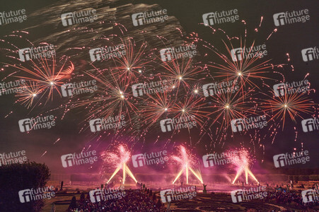 Feuerwerkswettbewerb in Hannover