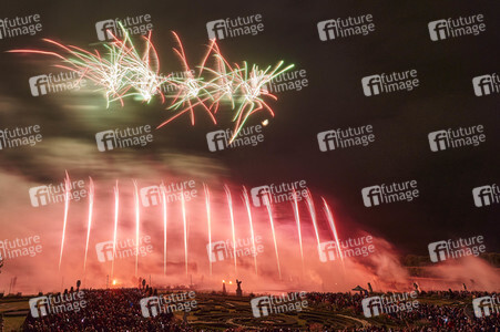 Feuerwerkswettbewerb in Hannover