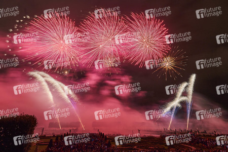 Feuerwerkswettbewerb in Hannover