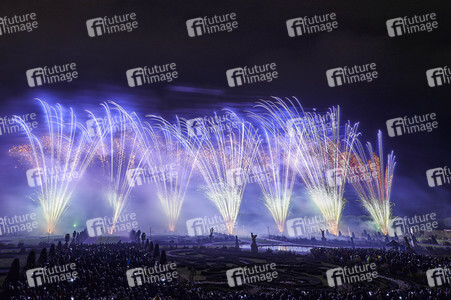 Feuerwerkswettbewerb in Hannover