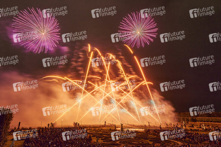 Feuerwerkswettbewerb in Hannover