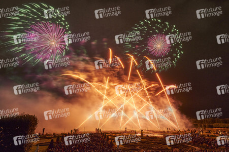 Feuerwerkswettbewerb in Hannover