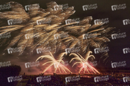 Feuerwerkswettbewerb in Hannover