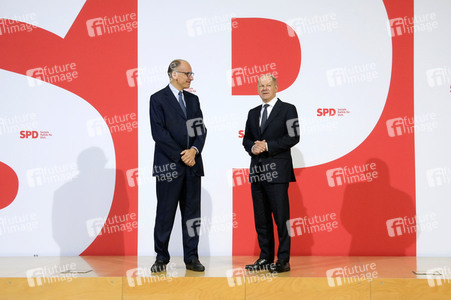 Bildtermin mit Olaf Scholz und Enrico Letta in Berlin
