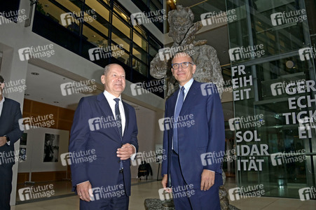 Bildtermin mit Olaf Scholz und Enrico Letta in Berlin