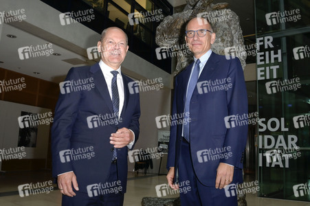 Bildtermin mit Olaf Scholz und Enrico Letta in Berlin