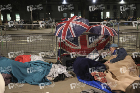 Trauerprozession für Queen Elzabeth II. in London