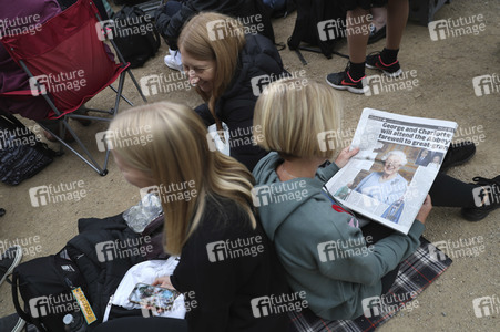 Trauerprozession für Queen Elzabeth II. in London