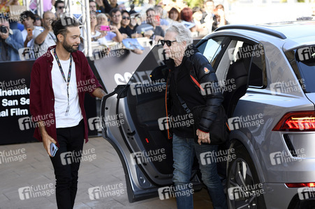 Ankunft von David Cronenberg auf dem San Sebastian International Film Festival 2022