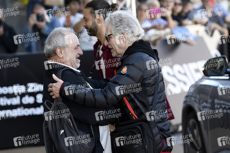 Ankunft von David Cronenberg auf dem San Sebastian International Film Festival 2022