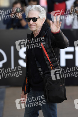 Ankunft von David Cronenberg auf dem San Sebastian International Film Festival 2022