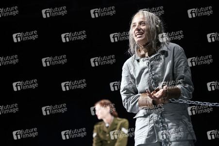 Theaterprobe 'Münchhausen - Freuds letzte Reise' in Berlin