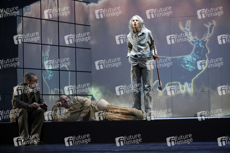 Theaterprobe 'Münchhausen - Freuds letzte Reise' in Berlin