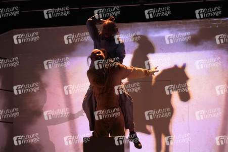 Theaterprobe 'Münchhausen - Freuds letzte Reise' in Berlin