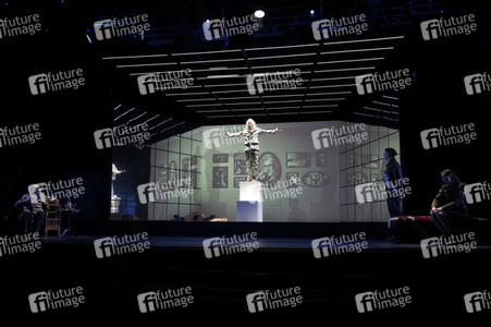 Theaterprobe 'Münchhausen - Freuds letzte Reise' in Berlin